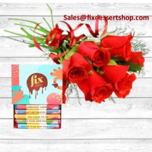 Fix Valentine Rose Complementary - Dubai Fix Desserts